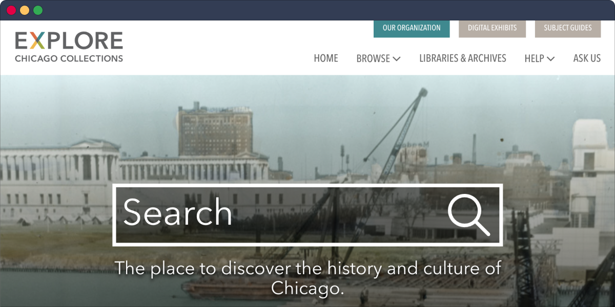 <em>Explore Chicago Collections</em>