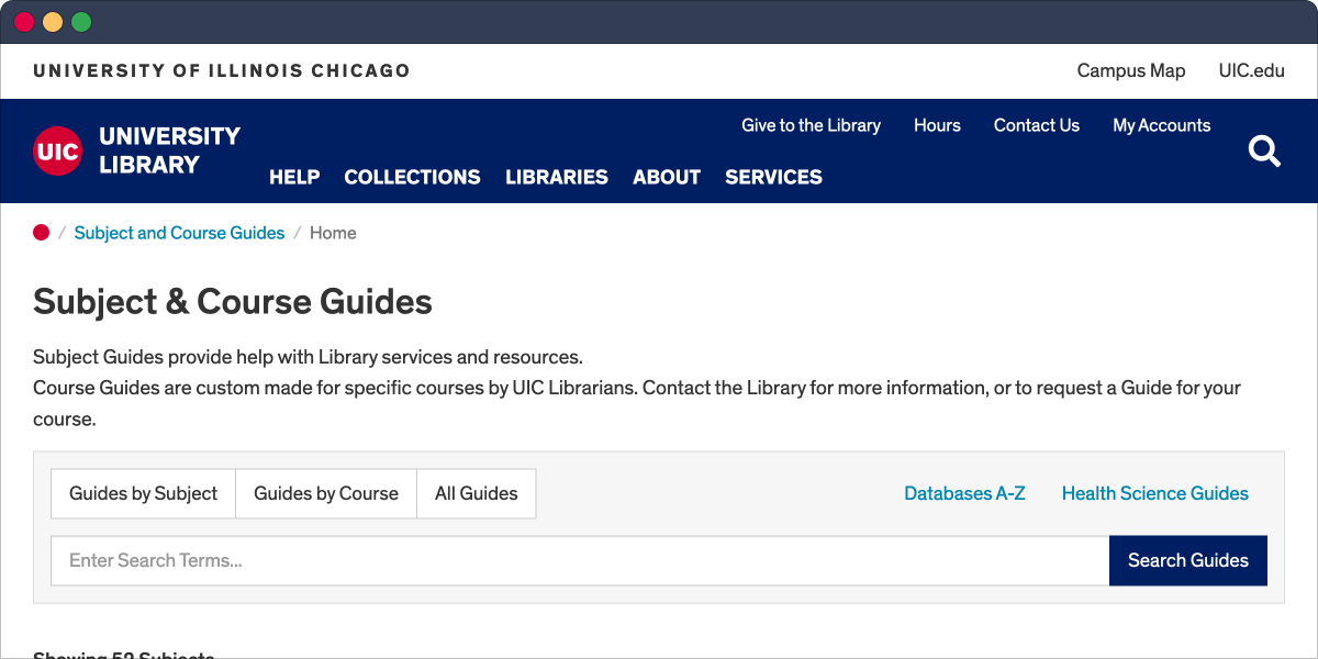Library CMS UX updates